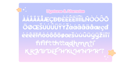 Coround Font Poster 3