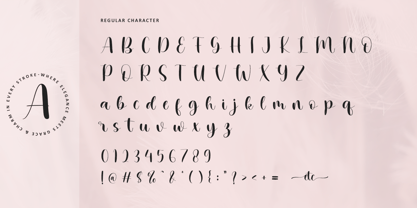 Charming Stylish Font Poster 8