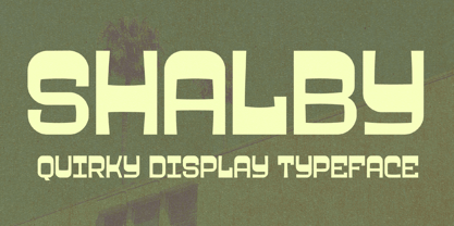 Shalby Font Poster 1