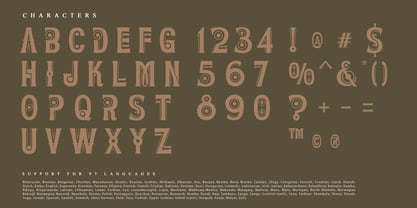 Wornas Font Poster 7