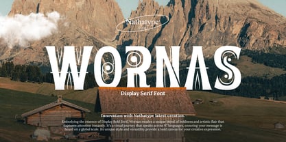 Wornas Font Poster 1