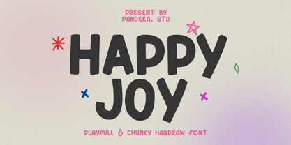 Happy Joy Font Poster 1