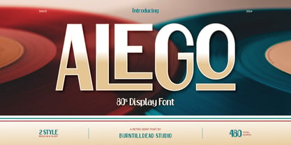 Alego Font Poster 1