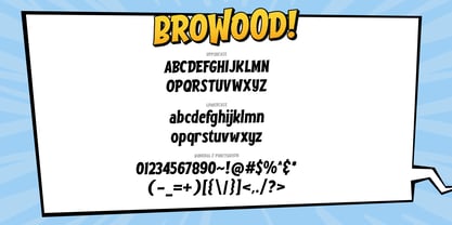 Browood Font Poster 7