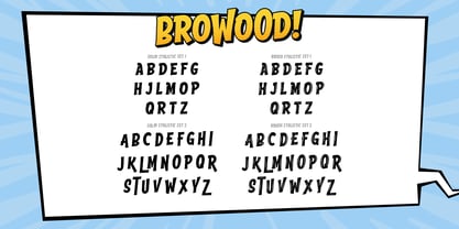 Browood Font Poster 12