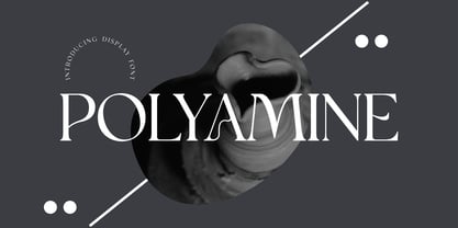 Polyamine Font Poster 1