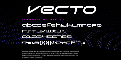 Vecto Font Poster 3