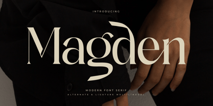 Magden Font Poster 1