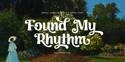 Royal Avenue Font Poster 7