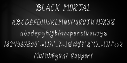 Black Mortal Fuente Póster 5