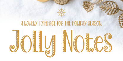 Jolly Notes Font Poster 1