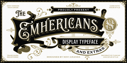 NS Emhericans Font Poster 1