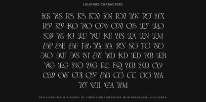 Luxury Charm Font Poster 10