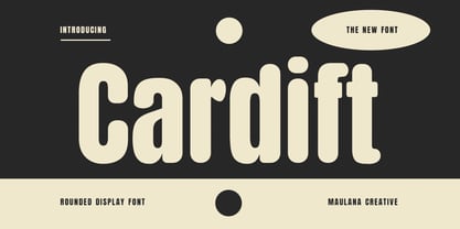 MC Cardift Font Poster 1