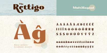 Rettigo Font Poster 10