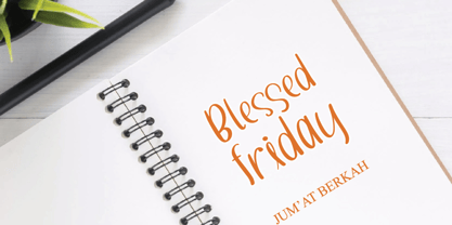 Blessed Love Font Poster 6