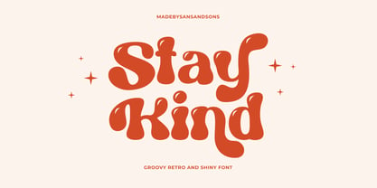 Stay Kind Font Poster 1