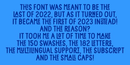 Frequent Font Poster 5