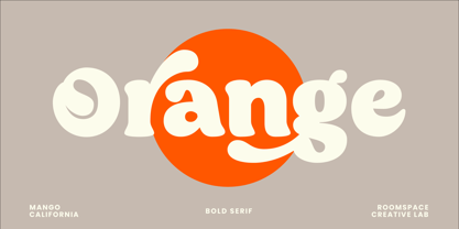 Mango California Font Poster 6