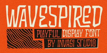 Wavespired Font Poster 1