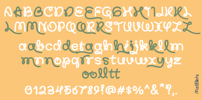 Mallkis Font Poster 4