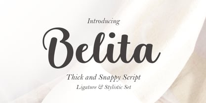 Belita Font Poster 1