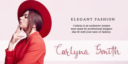 Cathelyne Font Poster 3