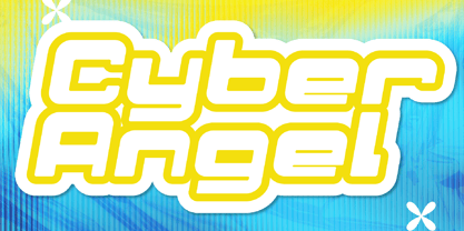 Cyber Angel Font Poster 1
