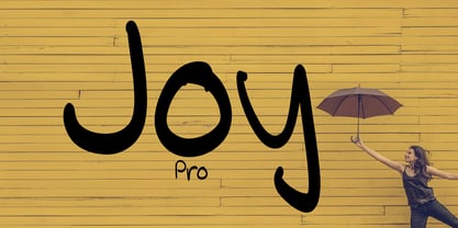 Joy Pro Font Poster 5