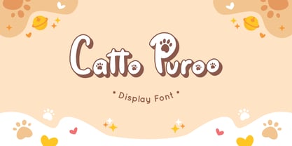 Catto Puroo Font Poster 1