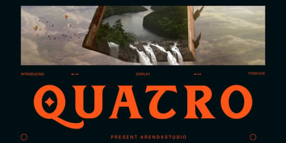 Quatro Font Poster 1