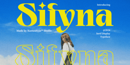 Sifyna Font Poster 1