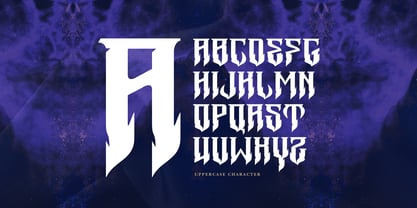 Westa Gothic Font Poster 5