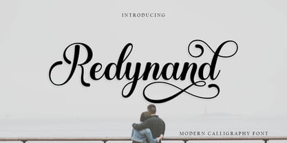 Redynand Script Font Poster 1