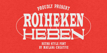 MC Roiheken Heben Font Poster 1