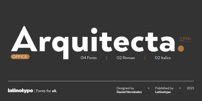 Arquitecta Office Font Poster 1