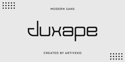 Juxape Font Poster 1