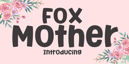 Fox Mother Font Poster 1