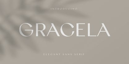 Gracela Font Poster 1