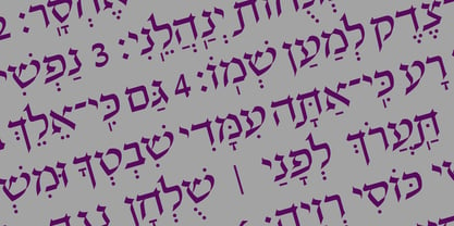 Hebrew Sefirot Font Poster 1