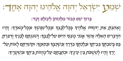 Hebrew Sefirot Fuente Póster 3