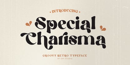 Special Charisma Font Poster 1