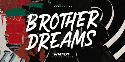 Brother Dreams Font Poster 1