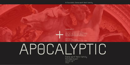 Apocalyptic Font Poster 1