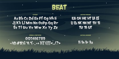 Beat Ghost Font Poster 6