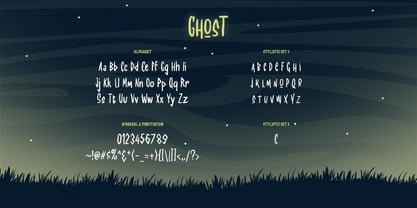 Beat Ghost Font Poster 8