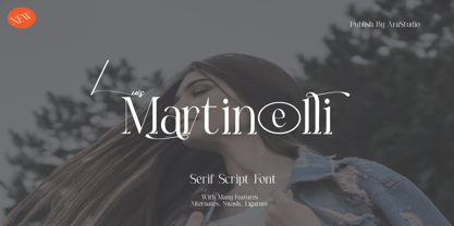 Martinelli Font Poster 1