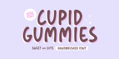 Cupid Gummies Font Poster 1