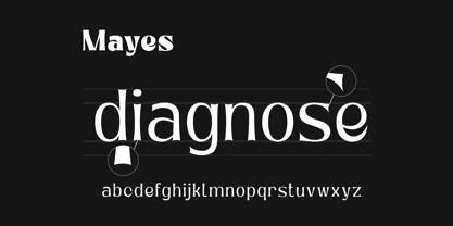Mayes Font Poster 7