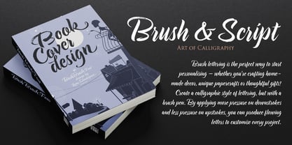 Bash Brush Font Poster 6